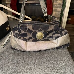 Y2K Coach black/silver & gold